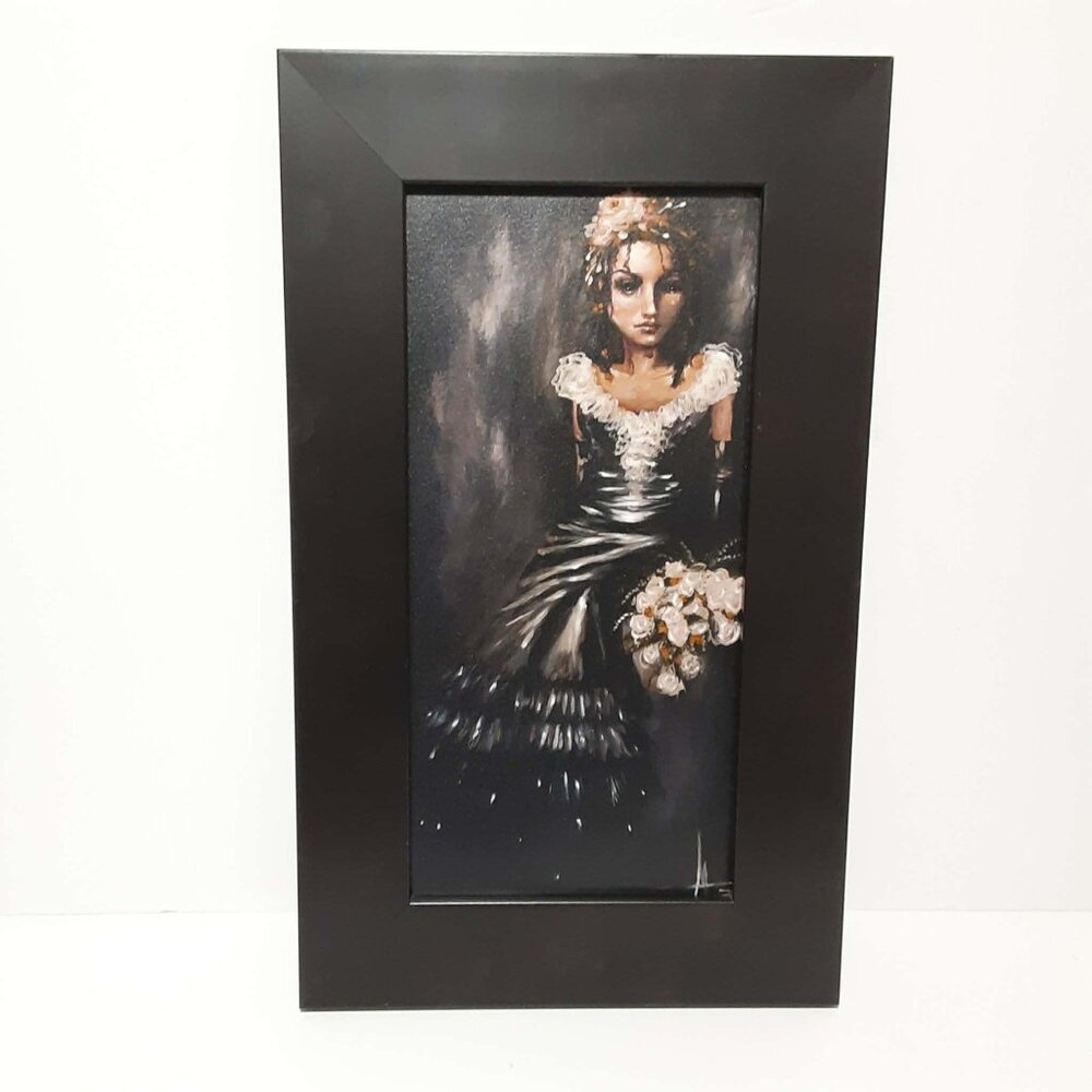 Angelina Wrona Framed Art Print - "The Bridesmaid"